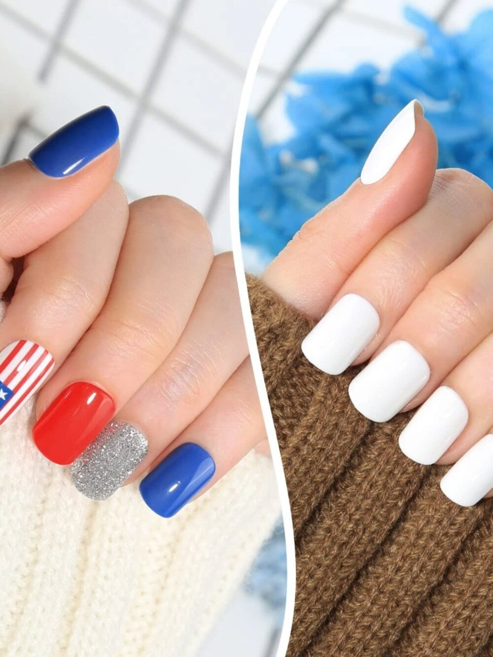 54 Varmony Press On Nails-American Spirit
